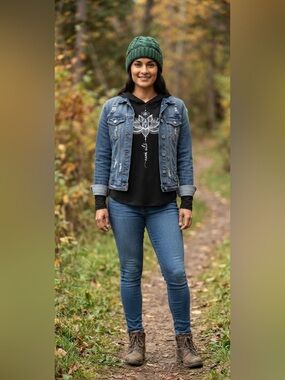 Namaste Yoga Hoodie Black Lotus Graphic Spiritual Athleisure Top XL